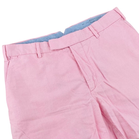 Polo Ralph Lauren Other - Polo Ralph Lauren Mens 32 Pink Oxford Cotton Chino Shorts Preppy Summer Coastal